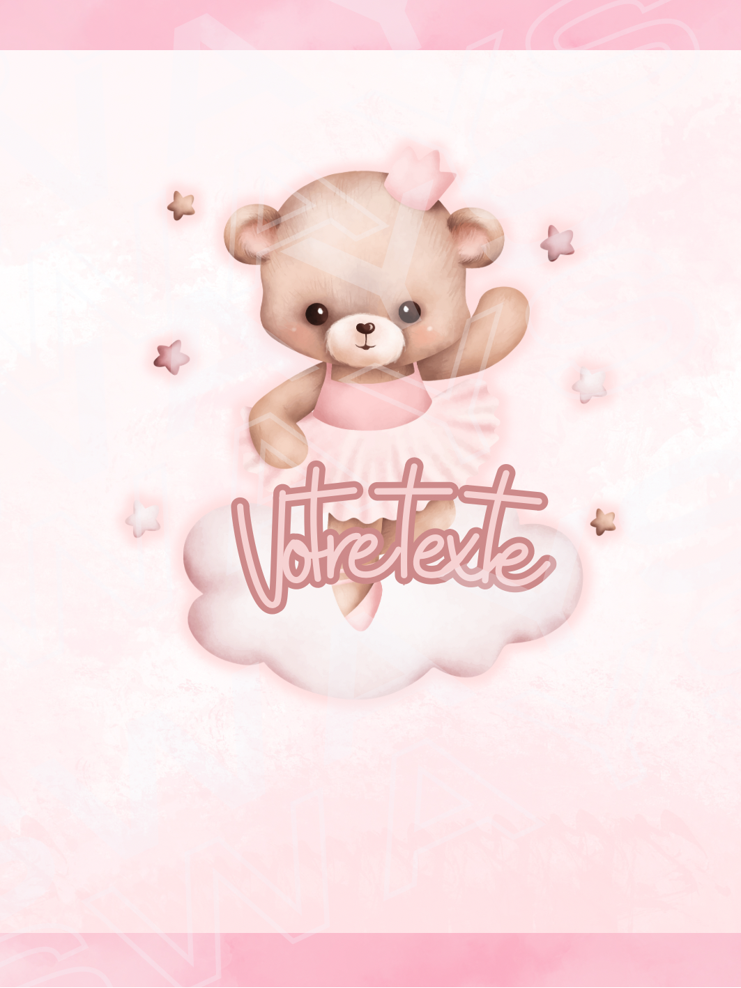 Thème Teddy bear Fille