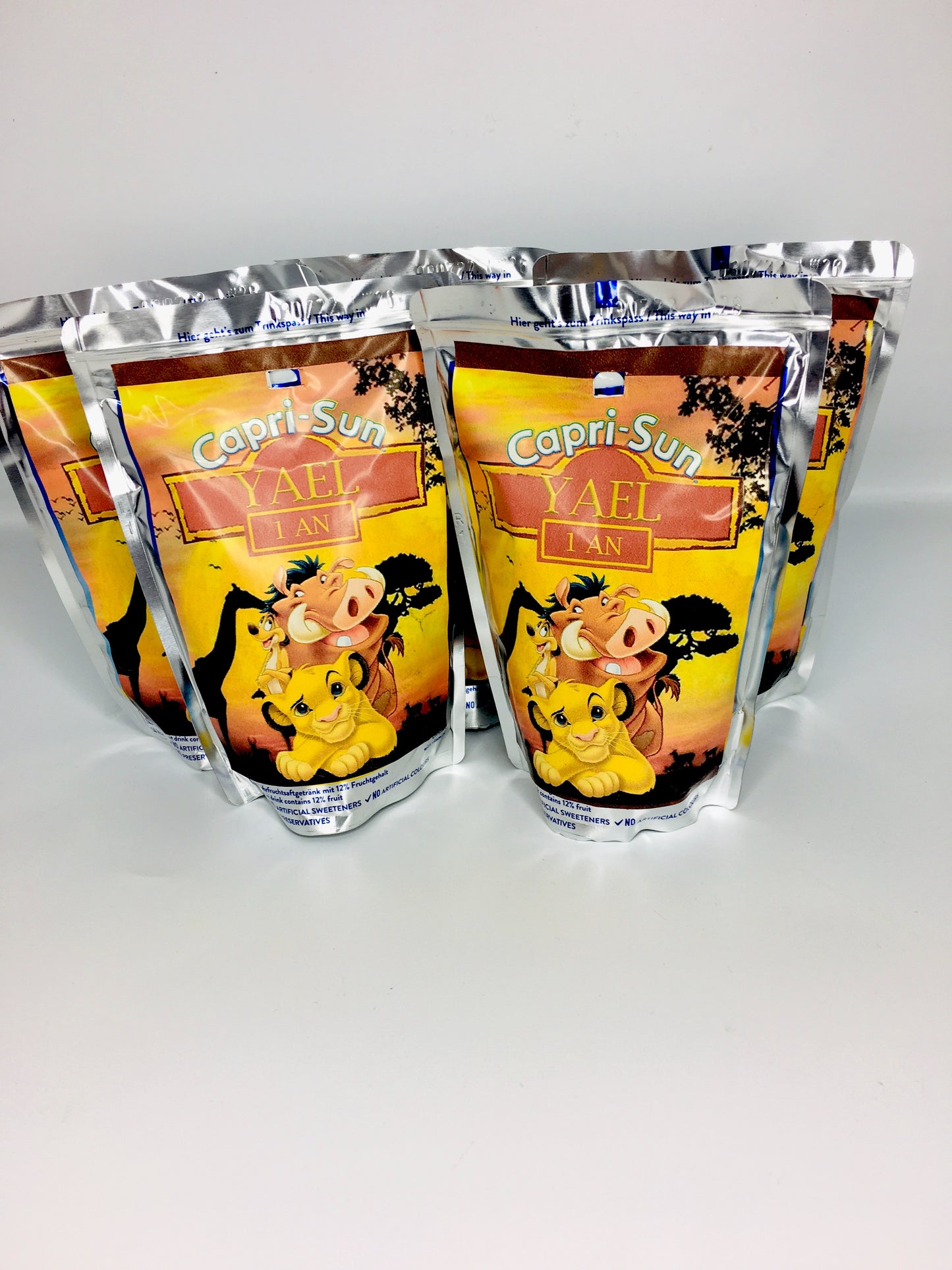 Lot de jus personnalisé (x5)
