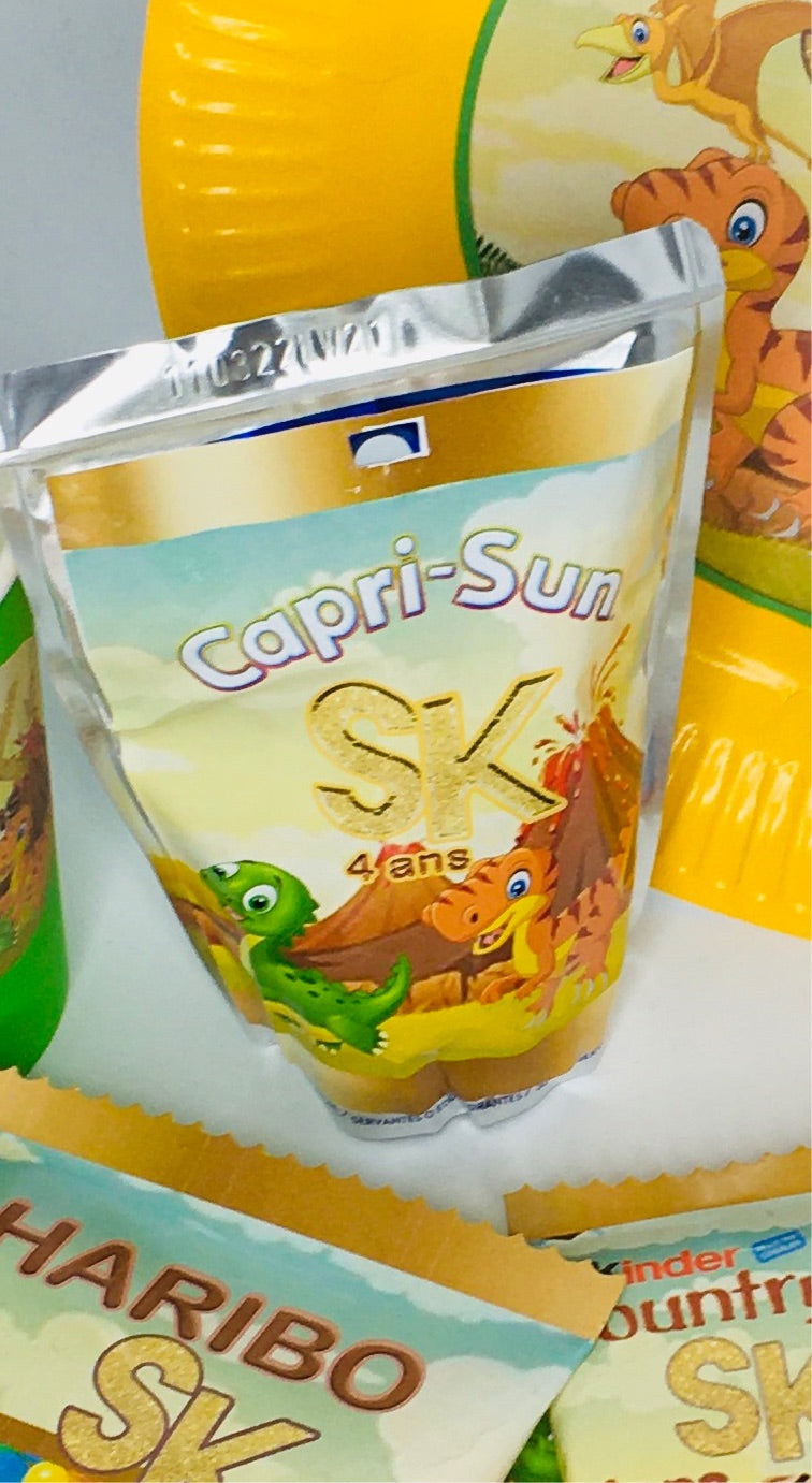 Lot de jus personnalisé (x5)