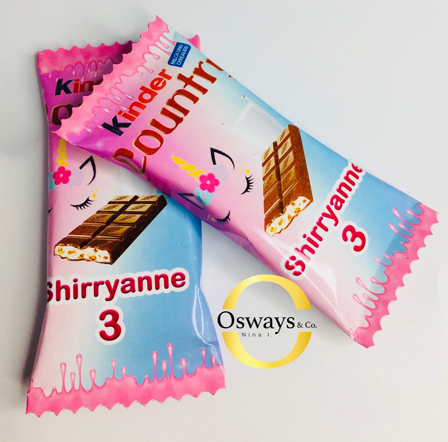 Barre chocolaté par lots (x5)